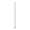 Patlite Silver Threaded Mounting Pole for SF, NE-A, LR, SL, NE-IL Series SK, M22 x 1.5 Thread Size, 800mm POLE22-0800AT