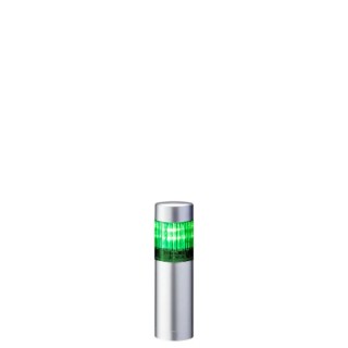 Patlite LR4 Series Green, Red, Clear, Blue, White, Amber Signal Tower No Sounder Component 1 Light 24V DC LR4-102WJNU-G
