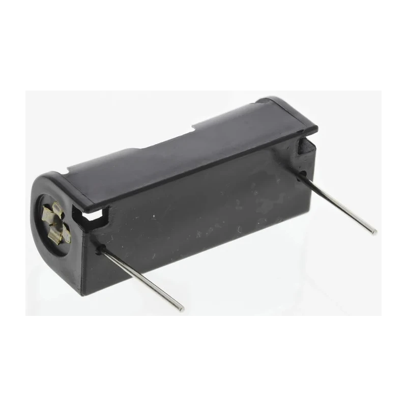 Keystone Battery Holder N Size Surface Mount Polypropylene Body Coil Spring Termination 35mm Length 12.7mm Height 13mm 2470