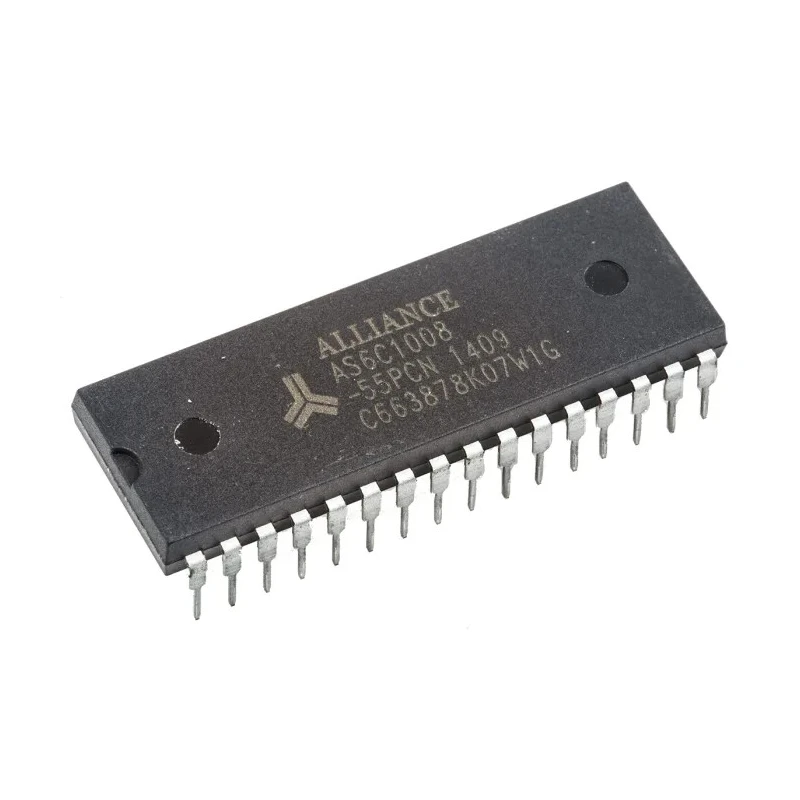 Alliance Memory SRAM 1 MB 128K x 8 bit 55ns Asynchronous 2.7-5.5 V 32-Pin PDIP AS6C1008-55PCN