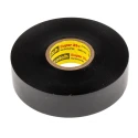 3M Black Polyvinyl Chloride Electrical Tape 19mm Width 20m Length Rubber Adhesive SUPER 33+ 20 X 19