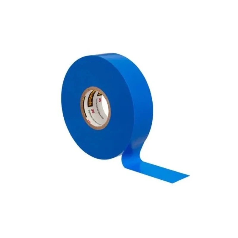 3M Scotch™ 35 Blue Polyvinyl Chloride Electrical Tape, 19mm x 20m SCOTCH 35 BLEU 20 X 19