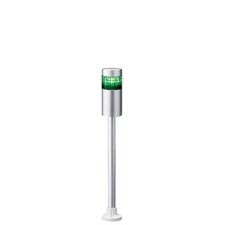 Patlite LR6 Series Amber Blue White Clear Red Green Signal Tower Buzzer 1 Light 24V Pole Mount LR6-102PJNU-G