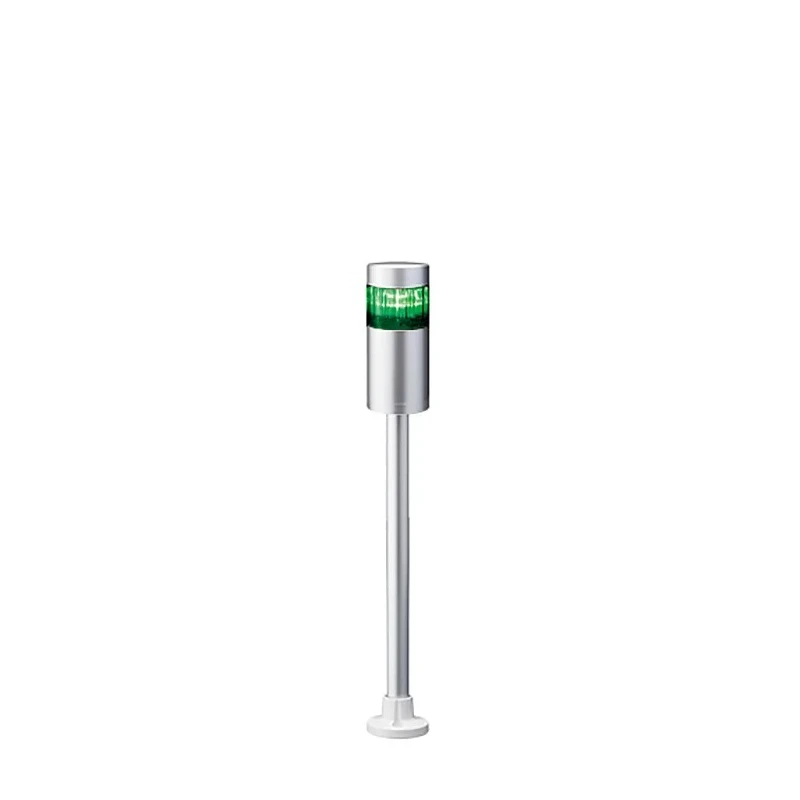 Patlite LR6 Series Amber Blue White Clear Red Green Signal Tower Buzzer 1 Light 24V Pole Mount LR6-102PJNU-G