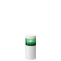 Patlite Signal Tower Buzzer with Green LED Light, 24V DC, Direct Mount LR6-102WJNW-G