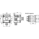 Bartec Control Station Switch SPDT Thermoplastic Red Emergency Stop IP66 IP67 07-3511-10N84