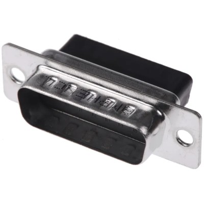 Amphenol Communications Solutions D-Sub Connector 15 Way Straight Cable Male 250V Crimp L777RR