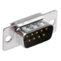 Amphenol Communications Solutions SD 9 Way Straight Panel Mount D-Sub Connector Male L717SDE09P