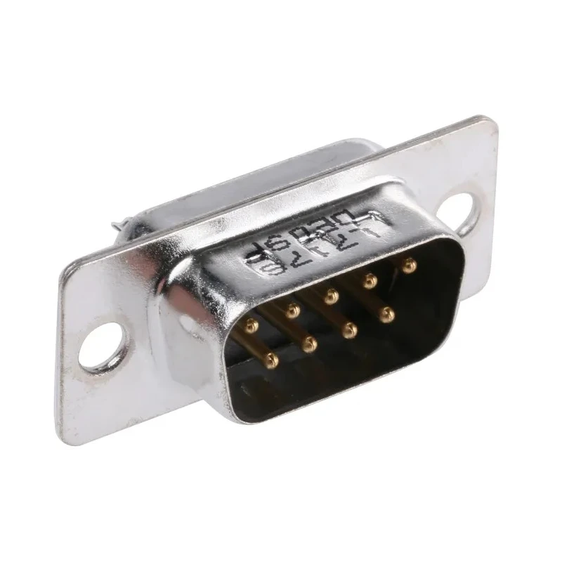 Amphenol Communications Solutions SD 9 Way Straight Panel Mount D-Sub Connector Male L717SDE09P