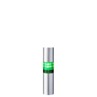 Patlite LR4 Series Signal Tower Buzzer 1 Light Amber Blue Clear Green Red White Lens 24V DC Direct Mount LR4-102WJBU-G