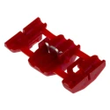 TE Connectivity Red Insulated ELECTRO-TAP Tap Splice Connector Tin Brass Contact 18 AWG 171425-1