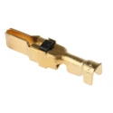 TE Connectivity Male Crimp Circular Connector Contact, Contact Size 20 AWG, Wire Size 12, 16 AWG, 35A Current, 250V 66261-2