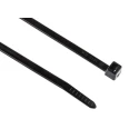 HellermannTyton Cable Tie Non-Releasable 200 mm x 4.6 mm Black Polyamide 66 111-05000 T50R-PA66-BK