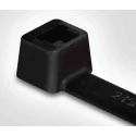 HellermannTyton Cable Tie Non-Releasable 200 mm x 4.6 mm Black Polyamide 66 111-05000 T50R-PA66-BK