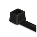 HellermannTyton Cable Tie Non-Releasable 200 mm x 4.6 mm Black Polyamide 66 111-05000 T50R-PA66-BK