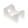 HellermannTyton Natural Cable Tie Mount 6 mm x 12 mm x 18 mm PA66 Flame Retardant KR Series 151-24619 KR6G5-PA66-NA