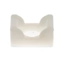 HellermannTyton Natural Cable Tie Mount 6 mm x 12 mm x 18 mm PA66 Flame Retardant KR Series 151-24619 KR6G5-PA66-NA