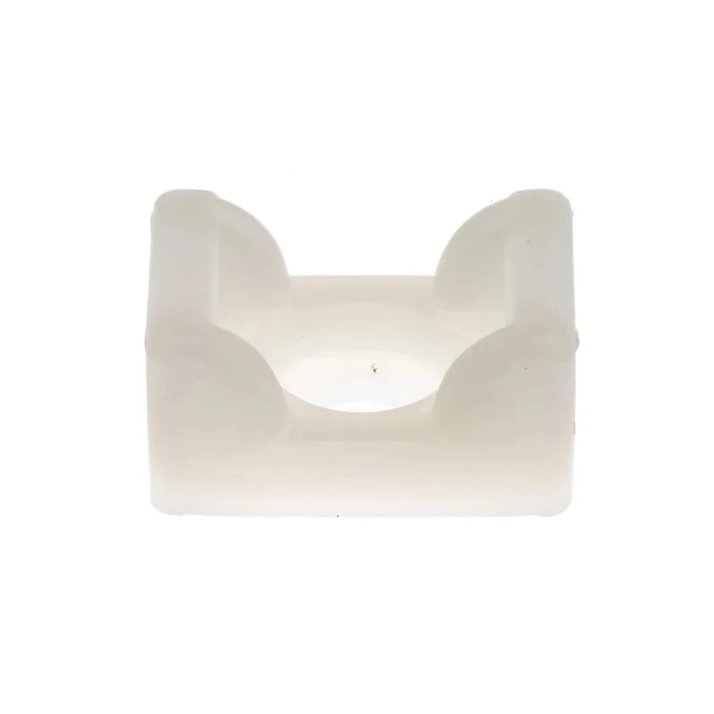 HellermannTyton Natural Cable Tie Mount 6 mm x 12 mm x 18 mm PA66 Flame Retardant KR Series 151-24619 KR6G5-PA66-NA