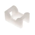 HellermannTyton Natural Cable Tie Mount 6 mm x 12 mm x 18 mm PA66 Flame Retardant KR Series 151-24619 KR6G5-PA66-NA