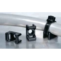 HellermannTyton Natural Cable Tie Mount 6 mm x 12 mm x 18 mm PA66 Flame Retardant KR Series 151-24619 KR6G5-PA66-NA