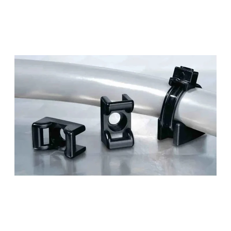 HellermannTyton Natural Cable Tie Mount 6 mm x 12 mm x 18 mm PA66 Flame Retardant KR Series 151-24619 KR6G5-PA66-NA