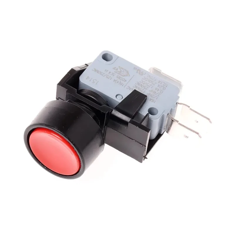 Arcolectric (Bulgin) Ltd Push Button Switch, Momentary, Latching, Panel Mount, 12.7 mm Cutout, SPDT, 16A 250V AC C0911NBAAA
