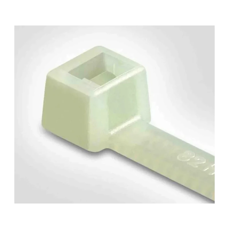 HellermannTyton Cable Tie Non-Releasable 200 mm x 4.6 mm Polyamide 66 225N Tensile Strength 111-05013 T50R-PA66-NA