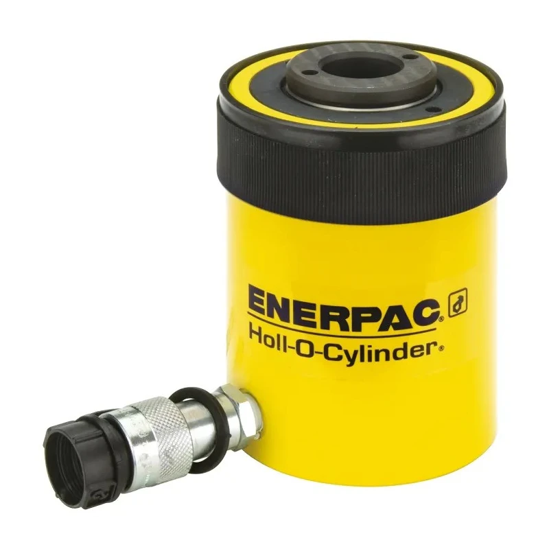 Enerpac Portable Hollow Plunger Hydraulic Cylinder Single Acting 12 t Capacity 700 bar Pressure RCH123
