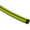 RS PRO Heat Shrink Tubing Green Yellow 6 mm Sleeve Diameter 1.5m Length 2:1 Shrink Ratio DCPT-6/3-45-1.5M