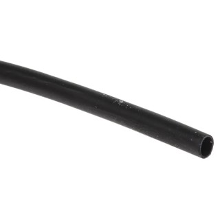 TE Connectivity Heat Shrink Tubing Black 2.4 mm Sleeve Diameter x 10 m Length 2:1 Shrink Ratio LSTT-R-2.4-0