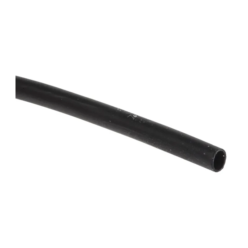 TE Connectivity Heat Shrink Tubing Black 2.4 mm Sleeve Diameter x 10 m Length 2:1 Shrink Ratio LSTT-R-2.4-0