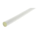 TE Connectivity Heat Shrink Tubing White 6.4 mm Sleeve Diameter x 1.2 m Length Polyolefin Flame Retardant RNF-100-1/4-9-STK