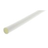 TE Connectivity Heat Shrink Tubing White 6.4 mm Sleeve Diameter x 1.2 m Length Polyolefin Flame Retardant RNF-100-1/4-9-STK