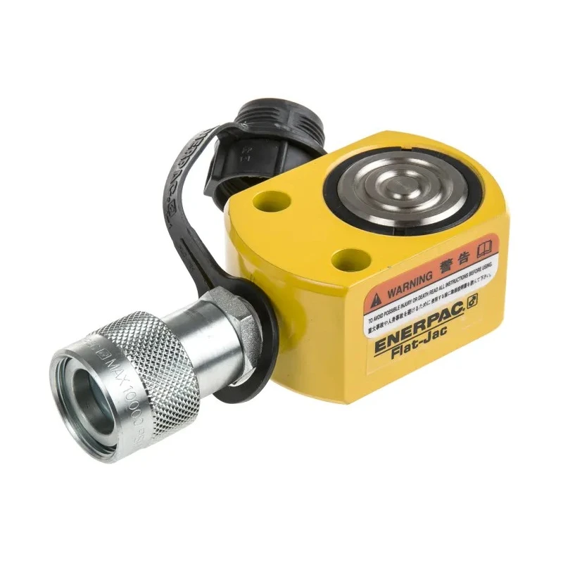 Enerpac Portable Low Height Hydraulic Cylinder Single Acting 10t Capacity 12mm Stroke RSM100