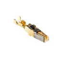 TE Connectivity Female Crimp Circular Connector Contact, Contact Size 16, Wire Size 12, 16 AWG, 35A Current, 250V 66740-6