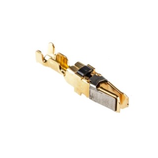 TE Connectivity Female Crimp Circular Connector Contact, Contact Size 16, Wire Size 12, 16 AWG, 35A Current, 250V 66740-6
