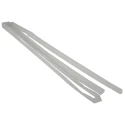 TE Connectivity Clear TFER Heat Shrink Tubing, 9.5 mm Sleeve Diameter x 1.2 m Length, 3.2:1 Shrink Ratio TFER-3/8-X