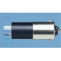 Marl Red Indicator Lamp Single Chip 110V dc BA9 Base 4.8mm Diameter 685mcd 215-501-25-38
