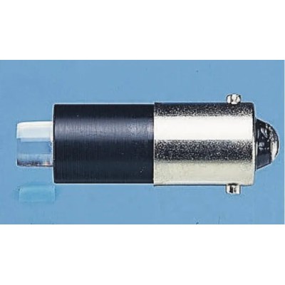 Marl Red Indicator Lamp Single Chip 110V dc BA9 Base 4.8mm Diameter 685mcd 215-501-25-38