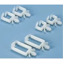 Essentra Natural Nylon Snap-in Saddle Cable Clip 10.2 mm Length 5.6 mm Width 10.7 mm Depth WS-SE-A-1-01 NATUREL