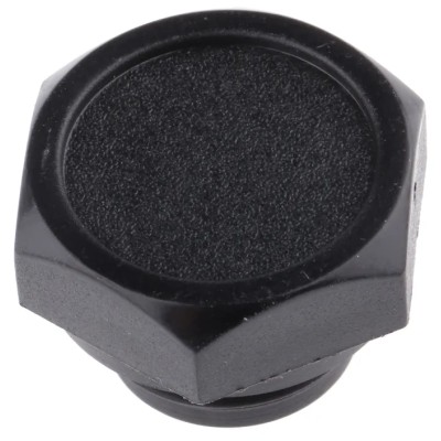 Elesa Hydraulic Blanking Plug Matt Finish Operating Temperature -30°C to 100°C Series TN 58296