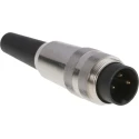 Lumberg 3 Pole Straight M16 DIN Plug, 5A, 250V AC, IP40 Rated, Screw-On Cable Male DIN EN 60529 SV 30
