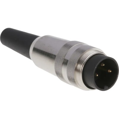 Lumberg 3 Pole Straight M16 DIN Plug, 5A, 250V AC, IP40 Rated, Screw-On Cable Male DIN EN 60529 SV 30