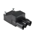 Wieland ST18 Series 3-Pole Female Screw Cable Connector 250V 16A IP20 ST18