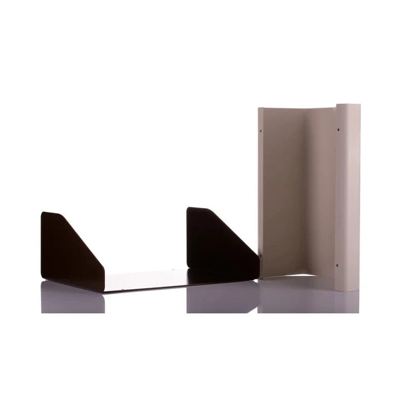 CAMDENBOSS Aluminium Sloped Front Desktop Enclosure Brown Beige 210 mm x 381 mm x 106 mm RTM2703-BR/B