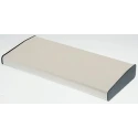CAMDENBOSS Aluminium 2000 Series Brown Beige Sloped Front Desktop Enclosure 210x178x80 mm RTM2701-BR/B