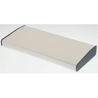 CAMDENBOSS Aluminium 2000 Series Brown Beige Sloped Front Desktop Enclosure 210x178x80 mm RTM2701-BR/B