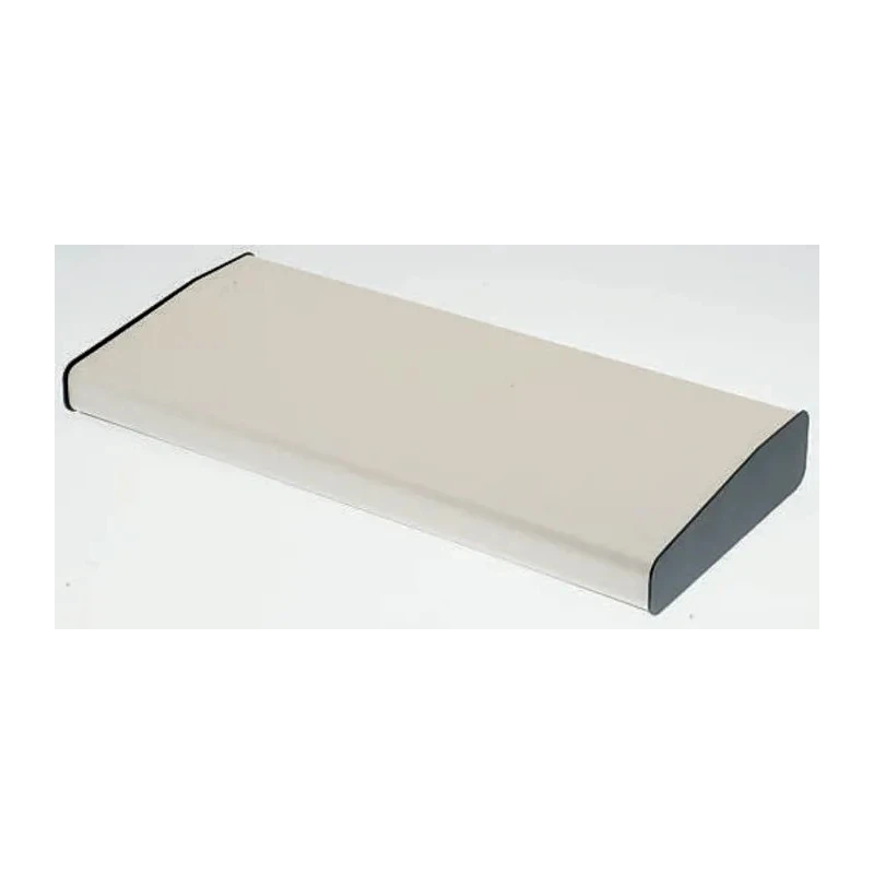 CAMDENBOSS Aluminium 2000 Series Brown Beige Sloped Front Desktop Enclosure 210x178x80 mm RTM2701-BR/B