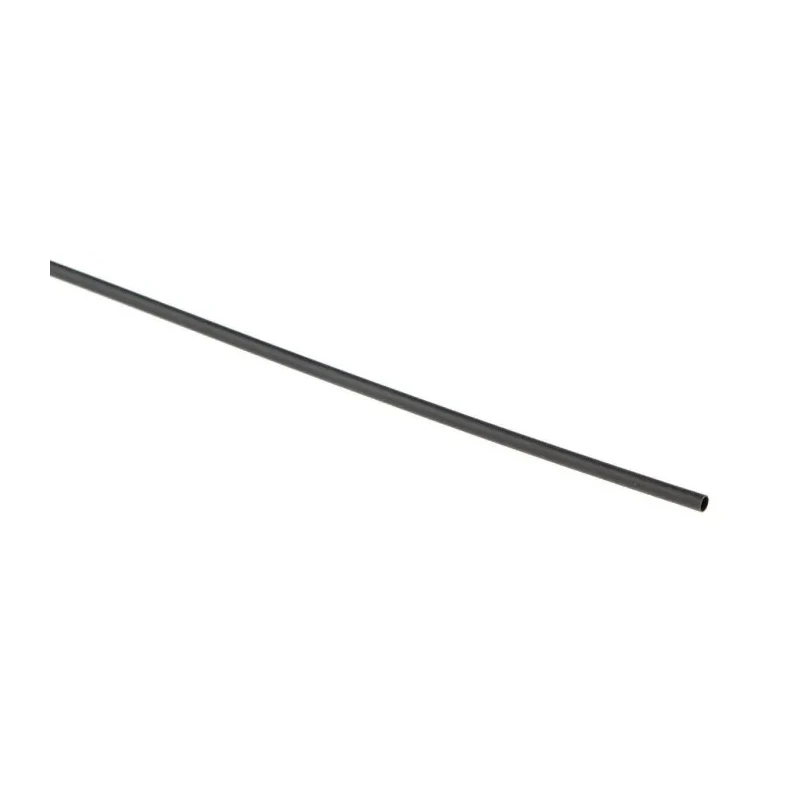 TE Connectivity Heat Shrink Tubing Black, Polyolefin, 1.2 mm Sleeve Diameter x 1.2 m Length, 2:1 Shrink RNF-100-3/64-0-STK