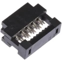 Amphenol Communications Solutions 8-Way 2 Row IDC Connector Female for Cable 650V AC 1A 89361-708LF